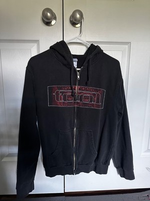 Tool 10000 Days Graphic Black Zip-Up Hoodie, Size Small, Excellent Condition