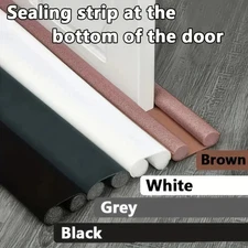 1PC/5PC Door Draft Stopper Weatherproof for Bottom of Doors Guard Double Flexibl