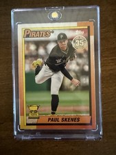 Topps 2025 Series 1 Paul Skenes T90-63 Rookie Insert /90 Pirates