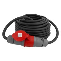 Cee VerläNgerungskabel 25M 400V 32A 5P IP44 Starkstromkabel H07RN-F Onpd 5X4Mm2