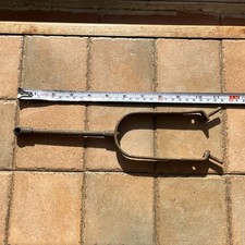 Staffe freno asta bicicletta d'epoca finitura patina made in England