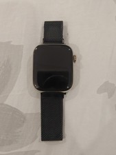 Apple Watch Series 7 45mm A2477 Good Condition  Stainless Steel  GPS  LTE