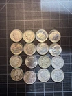 16x USA Silver Mercury Roosevelt Dimes 1944 1941 1942 1939 1963-proof Etc