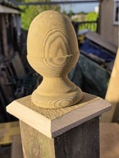 Set of Four Fence Post Toppers Fence Post Caps with Free Postage In UK