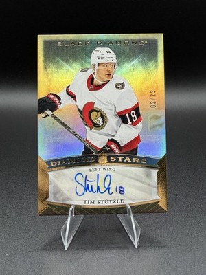 2023-24 Black Diamond Diamond Stars Tim Stuzle Auto /25 Ottawa