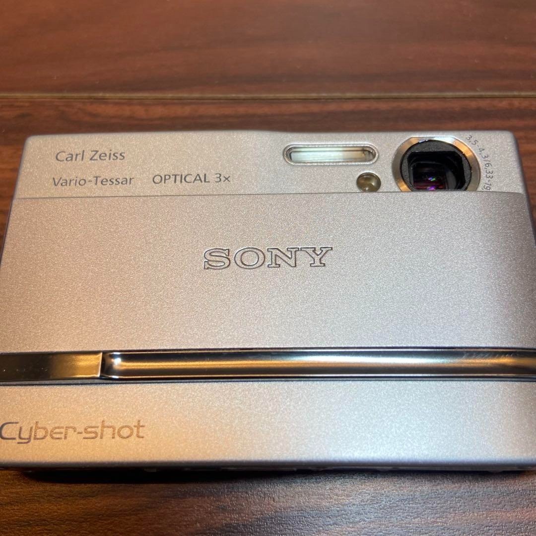 【動作確認済】SONY ソニー Cyber-Shot DSC-T9 レトロカメラ Sony Cyber-shot DSC-T9 6.0MP Digital Camera - Silver for