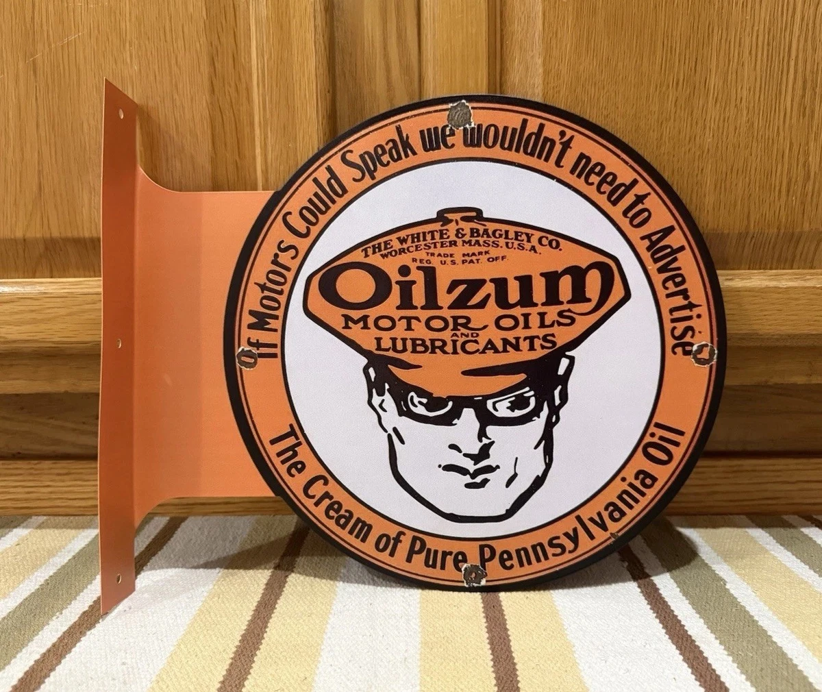 Oilzum In Collectible Gas & Oil Advertising Signs for sale | eBay