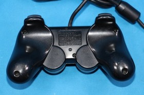 OEM PLAYSTATION 2 PS2 DUALSHOCK 2 CONTROLLER GAMEPAD SCPH-10010 BLACK TESTED G