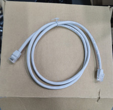 3PK RJ-45 Ethernet Patch Cable 6ft White RJ-45 Male to RJ-45 Male Round