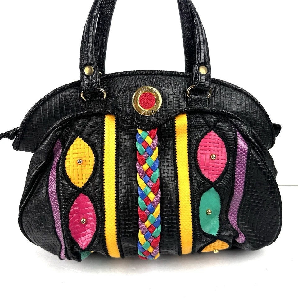 Bolso de mano vintage Dolce Vita Jackson colorway asa superior cartera Foto 2 de 4