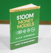$100M Money Models by Alex Hormozi Hardcover New Book Code