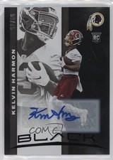 2019 Panini Black Rookies Auto 59/75 Kelvin Harmon #56 Auto 0eo6