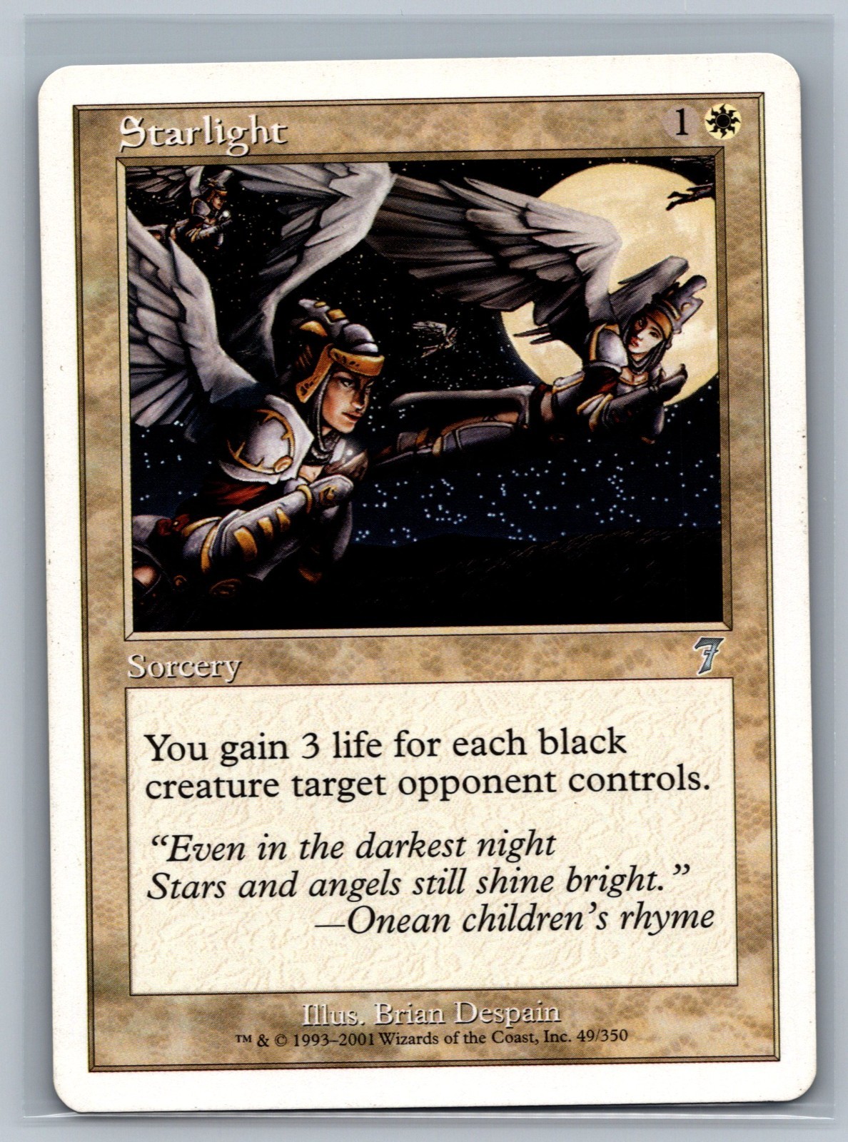 Magic The Gathering 7th Edition Starlight #49/350 MTG TCG CCG Seventh