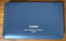 Casio DC-2500 Vintage Electronic Organizer Calculator WORKS EARLY MODEL