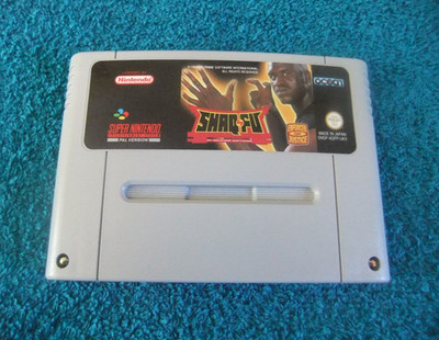 SHAQ FU - ENFORCER OF JUSTICE SUPER NINTENDO / SNES SPIEL CARTRIDGE