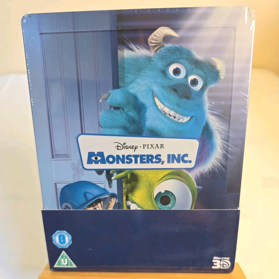 DISNEY  PIXAR  MONSTERS   INC. 3D  BLU-RAY  STEELBOOK,  BRAND  NEW  SEALED - Image 2 of 4