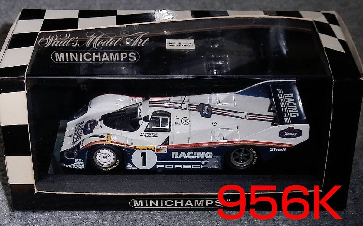 Minichamps Porsche 956K #1 Rothmans Sieger Le Mans 1982 Jacky Ickx 1:18 – Nummerierte Erstauflage inkl. Zertifikat & Originalbox