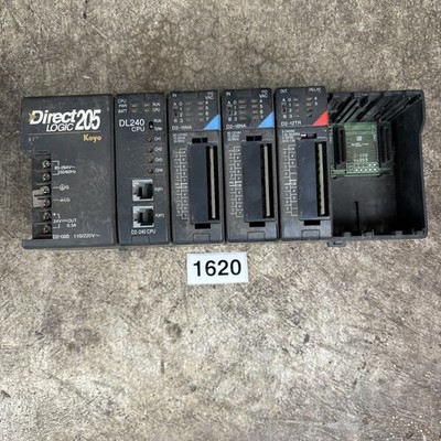 Koyo Automation Direct Logic 205 D2-06B PLC Rack Module Card Board With modules