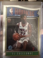 VJ Edgecombe 2025-26 Bowman Chrome Basketball RC Rookie of the Year #RY-3 76ers