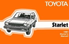 1981 Toyota Starlet Owners Manual 1981 Toyota Starlet Owners Manual