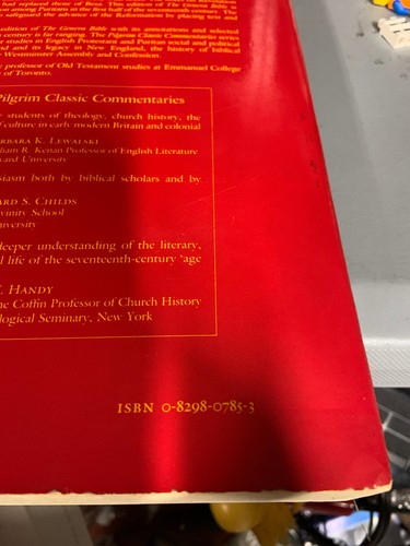 The Geneva Bible New Testament 1602 Edition - Paperback - Pilgrim Press- 1989 - Picture 6 of 12