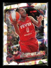 Kelsey Mitchell 2025 Panini Prizm WNBA Ice Prizms #35 Indiana Fever