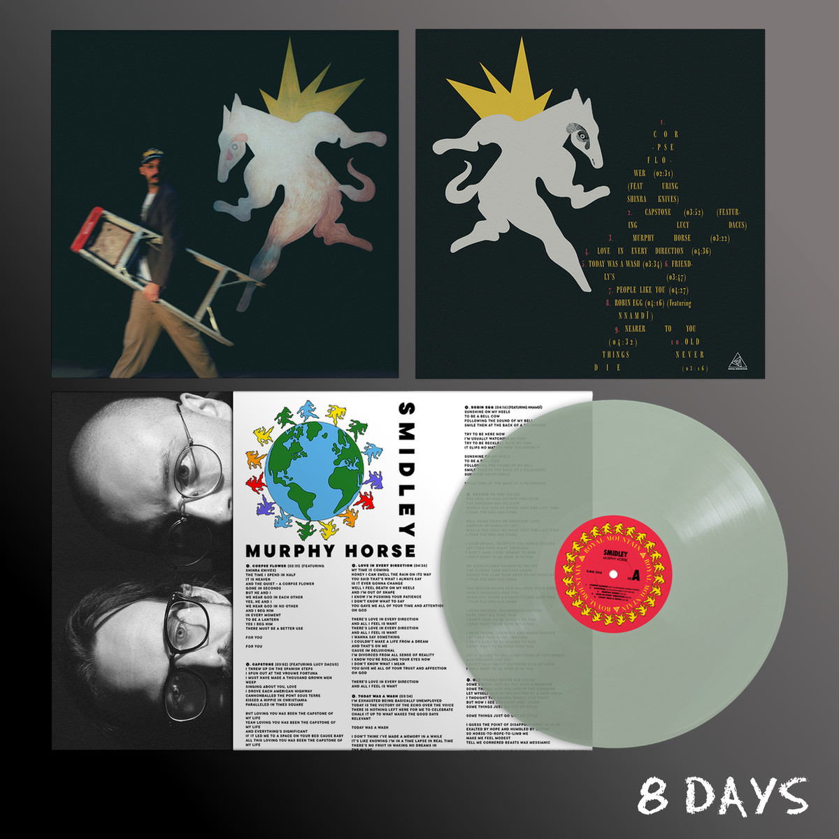 Smidley - Murphy Horse - Coke Bottle Clear Vinyl LP | Presale Ships By 25.9.26