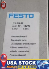 NEW Festo J-5-1/4-B 14295 Solenoid Valve