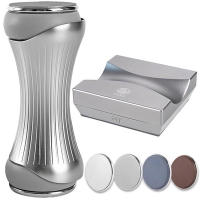 VERK Premium Rollmesserschärfer - 4 austauschbare Scheiben - Aluminiumgehäuse