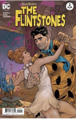 THE FLINTSTONES #2 VARIANT COVER BY DC COMICS 2016