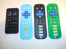 Silikon Fernbedienung & Handy geformt Baby Beißspielzeug 