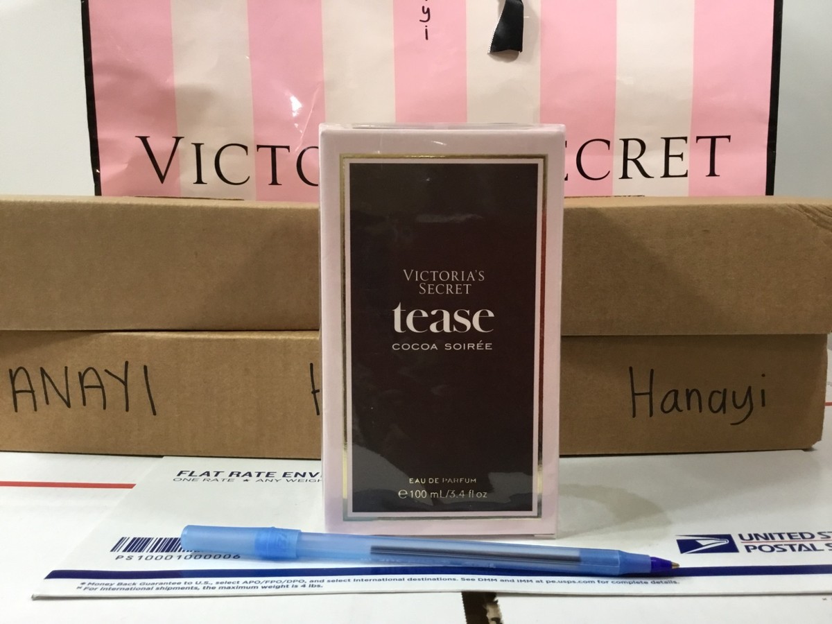 VICTORIA'S SECRET TEASE COCOA SOIREE EAU DE PARFUM EDP 3.4 OZ