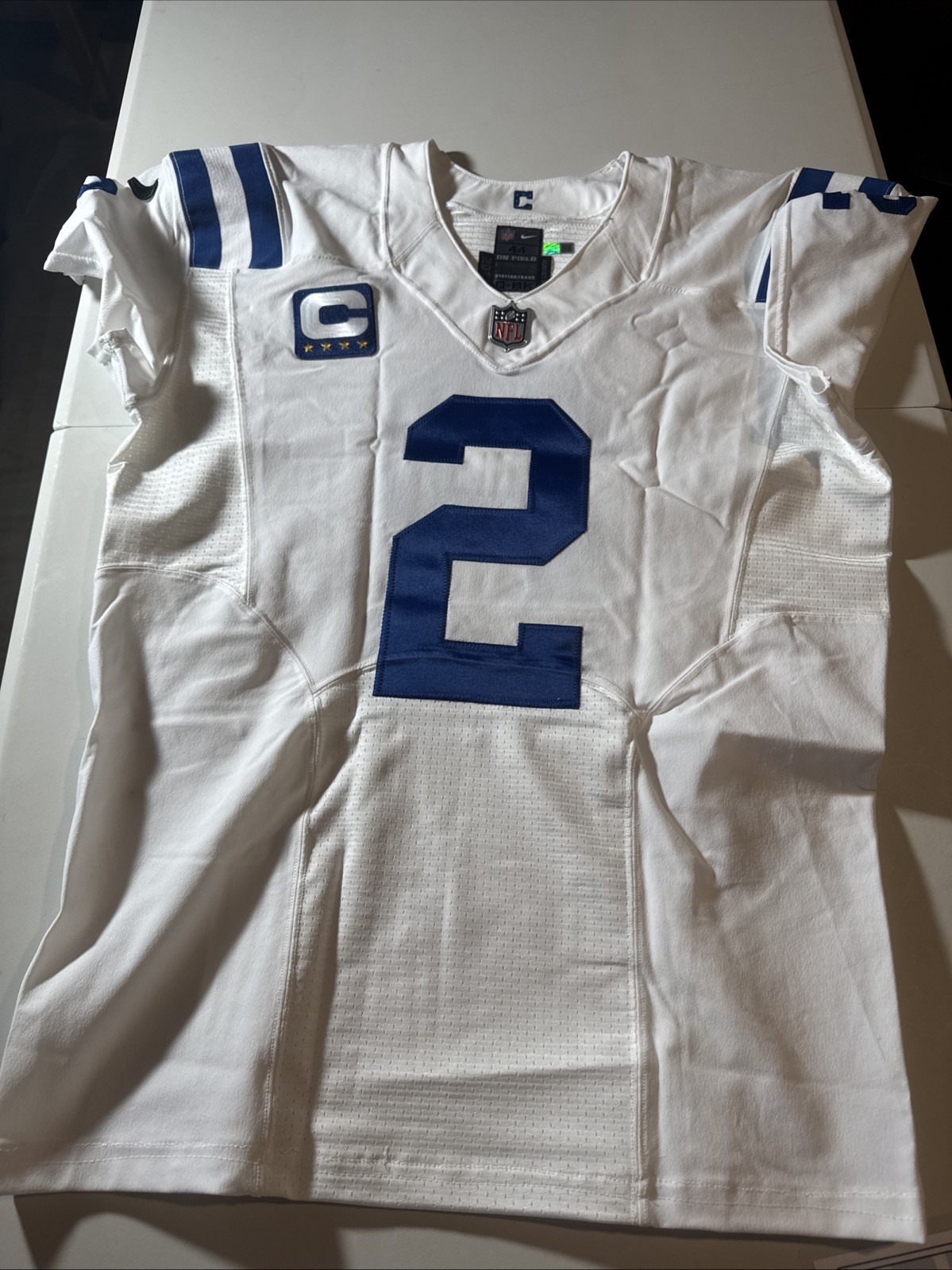 Matt Ryan Indianapolis Colts game issue/used jersey 2021/44+4 quarterback W/COA
