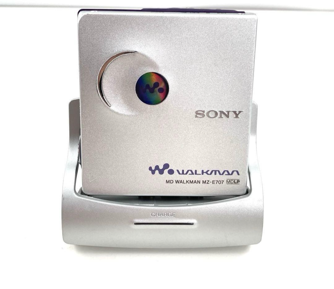 純正】SONY MDウォークマン MZ-E707 ソニー SONY ソニー MZ-E707-S
