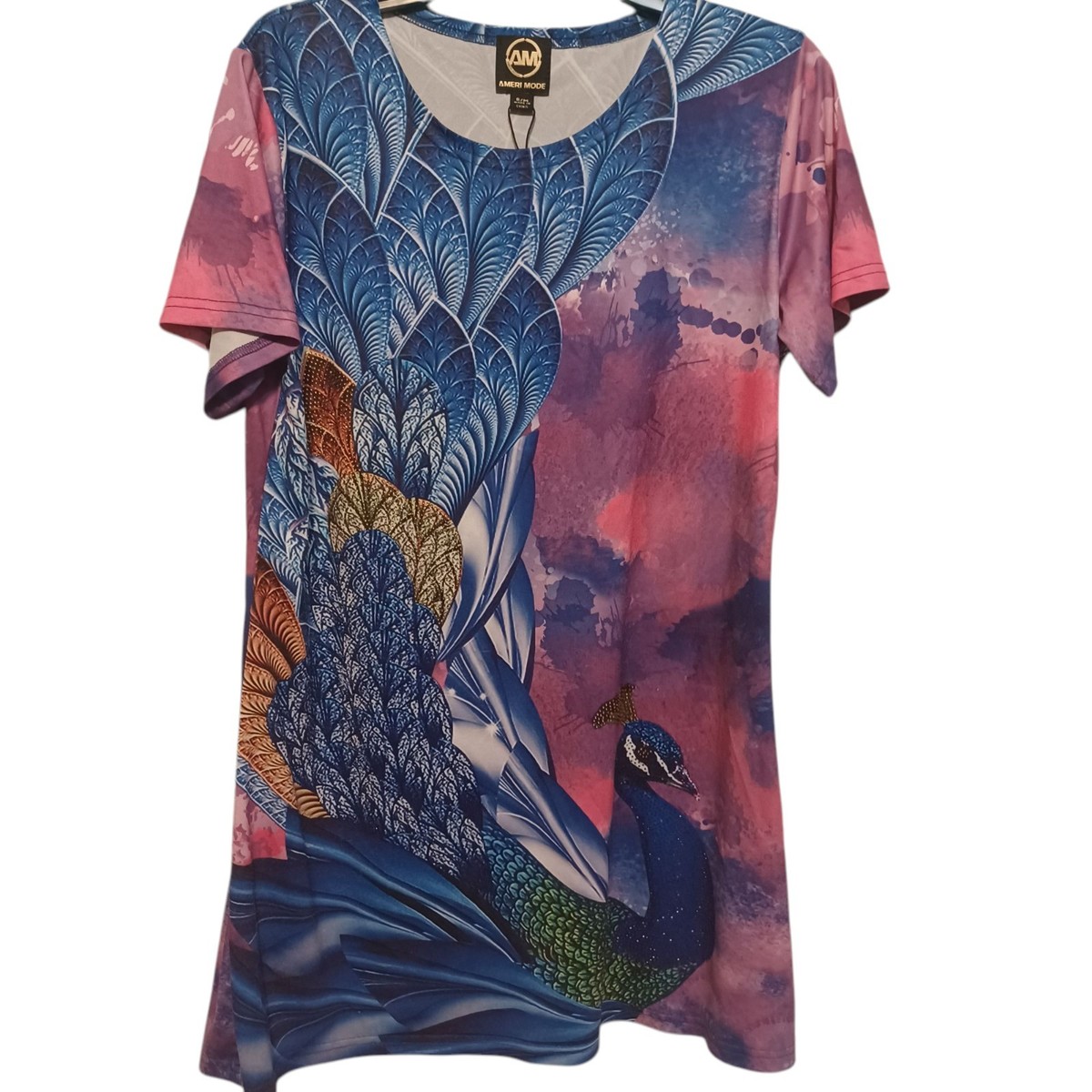 ameri PAISLEY EMBROIDERY DRESS