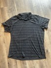 Nike Golf Polo Dri Fit Black White Stripe XXl Extra Large 2xl EUC Shirt men’s — photo 1