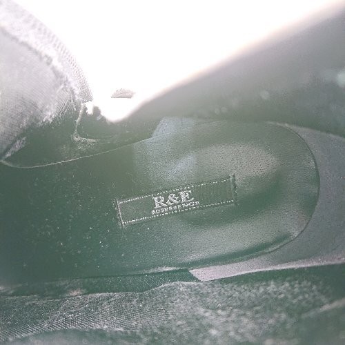 R&E Python Pattern Stylish Chunky Heel Short Boot… - image 8