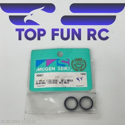 Mugen Seiki H0601 Bearings (12x18x4) MTX/MRX4