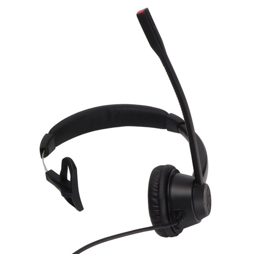 Telephone Headset Clear Comfortable Plug And Play Monaural Traffic Headset W Hot - Zdjęcie 12 z 24