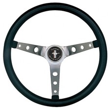 1964-82 Mustang Steering Wheel Classic Nostalgia Steering Wheel With Running 1964-82 Mustang Steering Wheel Classic Nostalgia Steering Wheel With Running