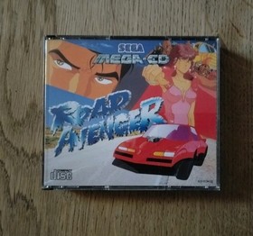 Sega Mega CD Game - ROAD AVENGER - Complete Retro Rare - CRACK ON BACK OF CASE 