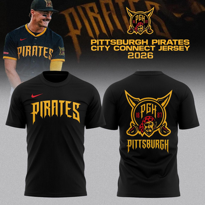 #ad #ad Limited Edition Men#x27;s Pittsburgh Pirates 2026 City Connect Shirt Size S to 5XL $31.95