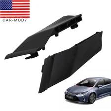 2pcs Front Windshield Wiper Side Cowl Covers Trim For 2014-2019 Toyota Corolla