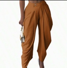 Women s Solid high waisted palazzo Pants Elegant Multiple colors Size/s/M/L/xL