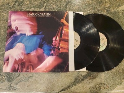 Harry Chapin Greatest Stories Live 2 Record LP  1976 Elektra Gatefold 