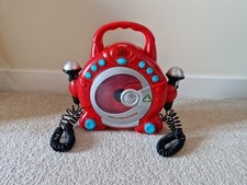 Early Learning Centre Sing a Long CD Player Karaoke 2 Microphones - Singing Toy