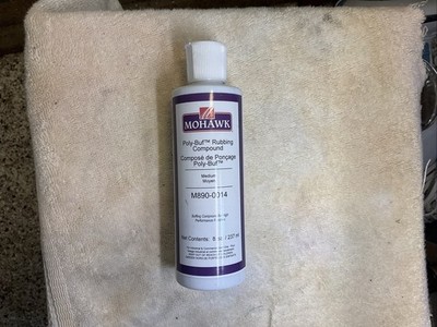 Mohawk Poly Buf Rubbing Compound - High-Quality Finish for Wood Surfaces - 8oz