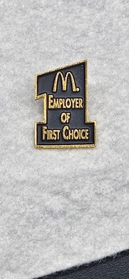 Vintage McDonalds Pin Employer of First Choice