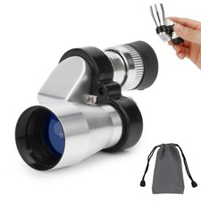 Pocket Monocular Telescope 8X 20MM Portable Monocular for Adults, Adjustable ...