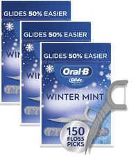 Oral-B Glide Floss Picks Winter Mint, 150 Cou...